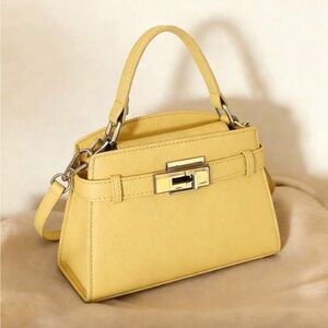 Elegant Yellow Handbag